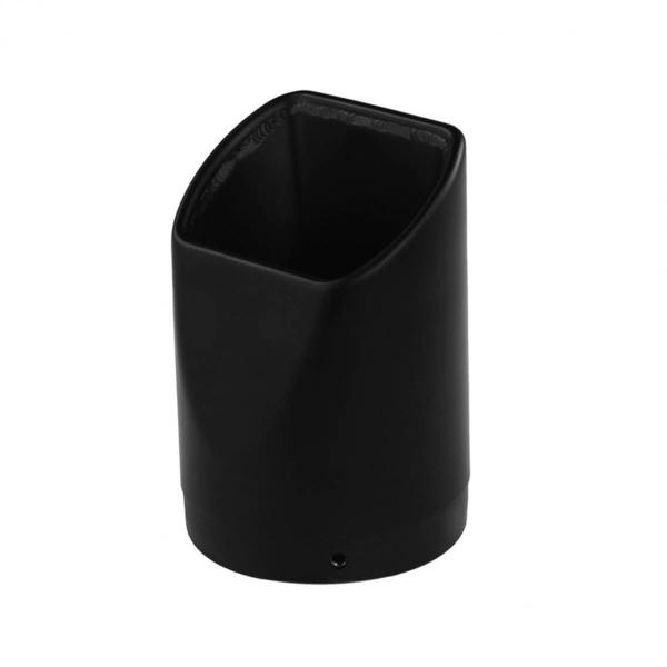 Fondello IXIL scarico Ironhead SQUARE Verniciato nero 112mm