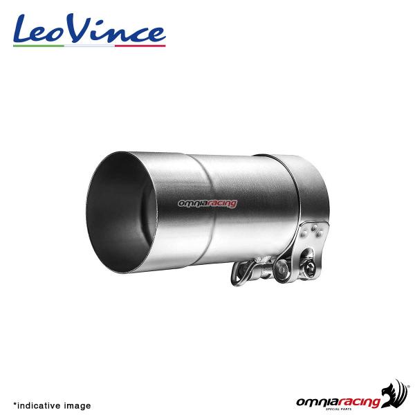 LeoVince kit raccordo acciaio per LV-10/GP CORSA/EVO diam. 54 >2" /50,80mm