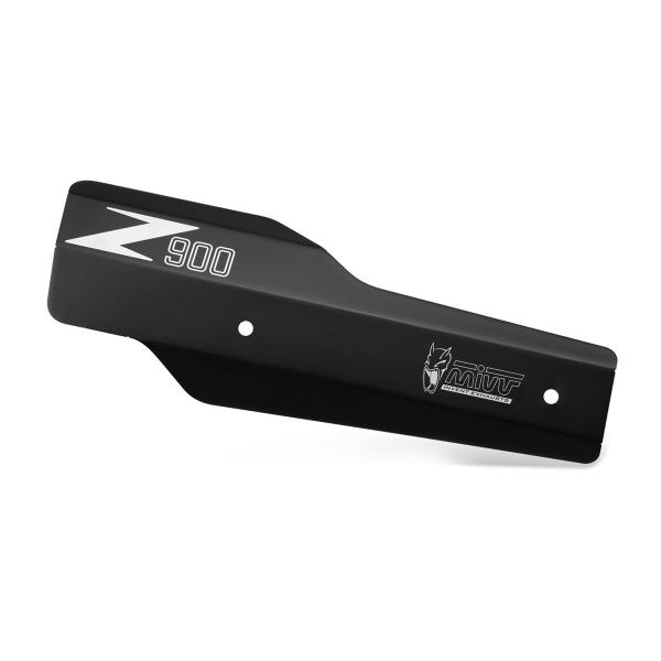 MIVV Black steel Heat shield Kawasaki Z900 2025