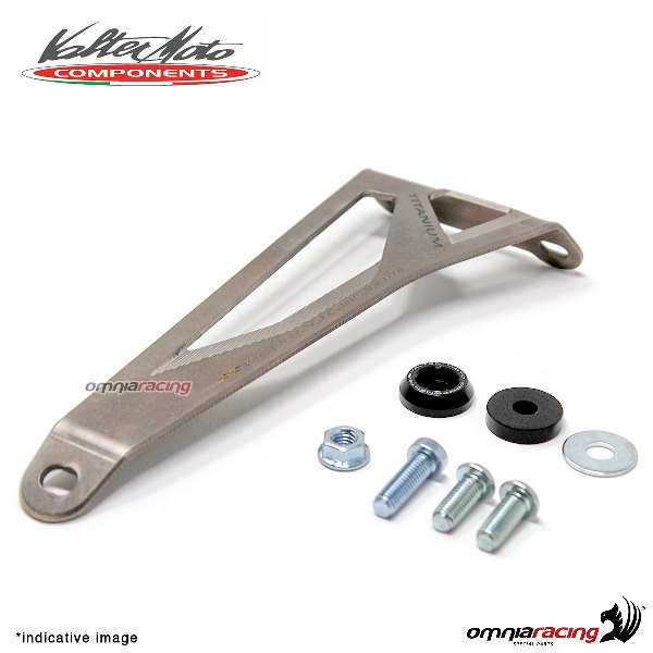 Titanium silencer support Valtermoto for Suzuki GSX600R 2011>2016