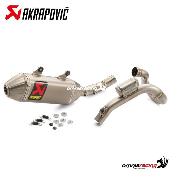 Scarico completo Akrapovic titanio racing KTM 250/350 SX-F 2019-2022