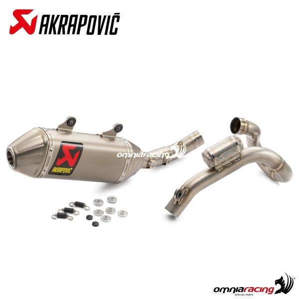 Akrapovic complete exhaust titanium racing KTM 250/350 SX-F 2019-2022