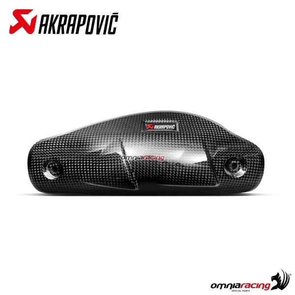 Akrapovic - Heat shield for headers manifold collector Ducati  Hypermotard / Hyperstrada 2013>
