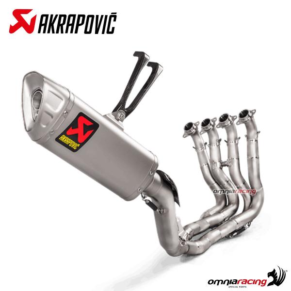 Scarico completo Akrapovic titanio racing Honda CBR1000RR 2017-2023