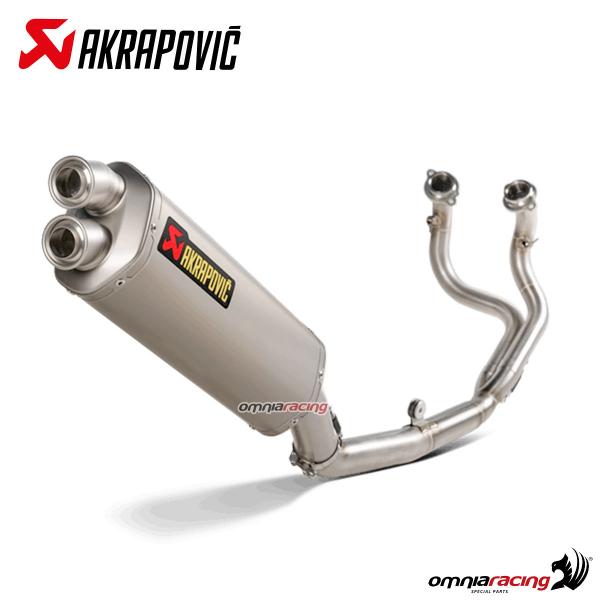 Scarico completo Akrapovic titanio racing Honda CRF1100L Africa Twin Adventure Sports 2020-2023