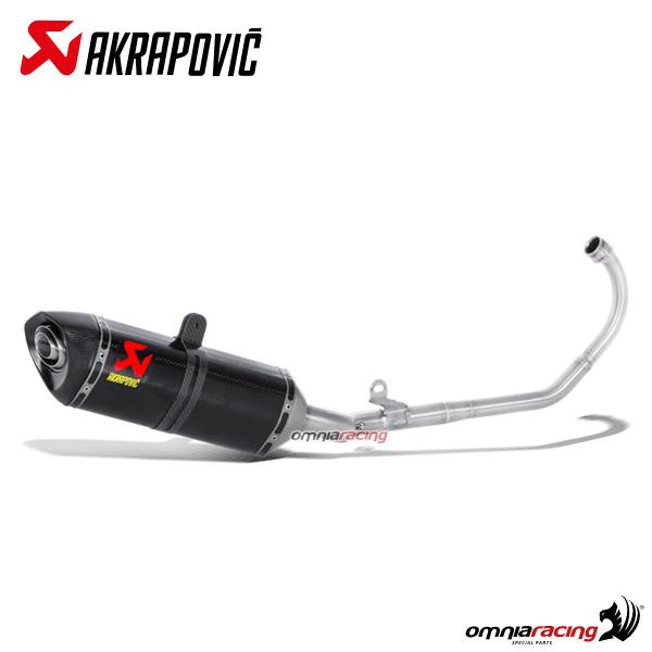 Akrapovic complete exhaust carbon racing Honda CBR125R/CBR150R 2011-2016