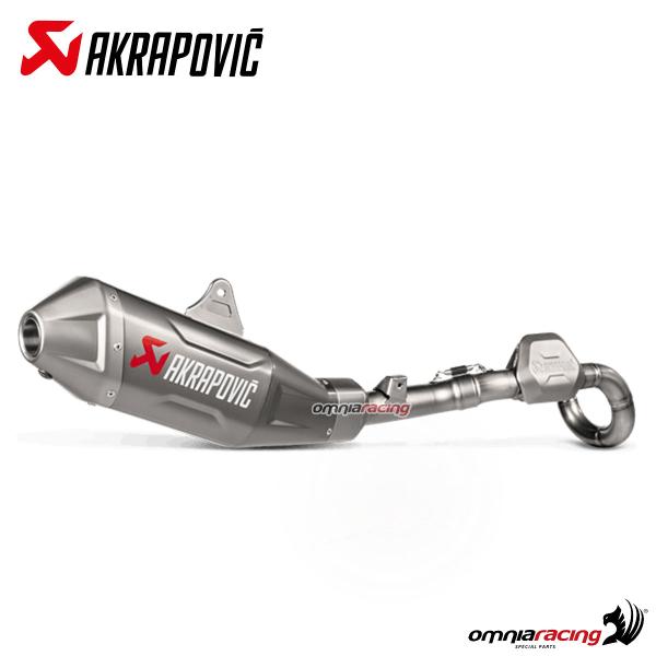 Akrapovic complete exhaust Evolution titanium racing Honda CRF250RX/R 2022-2025