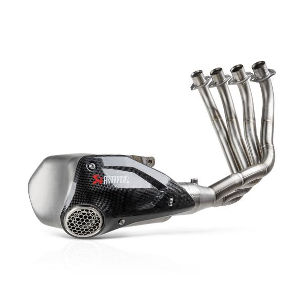 Akrapovic complete exhaust approved titanium Honda CBR650R 2019-2026