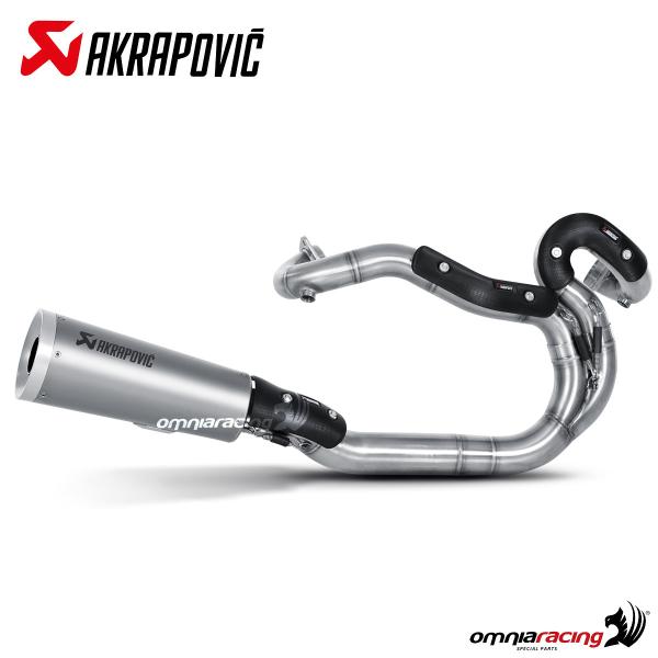 Akrapovic complete exhaust titanium racing Harley Davidson V-Road VRSCDX