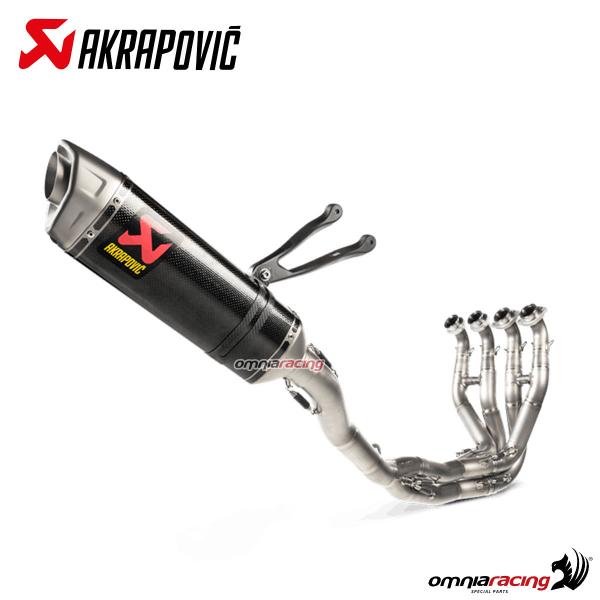 Akrapovic complete exhaust carbon racing Kawasaki ZX10R Ninja 2021-2024