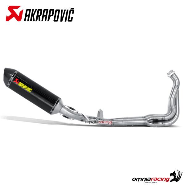 Scarico completo Akrapovic carbonio racing Kawasaki Z1000/Z1000SX 2014-2023