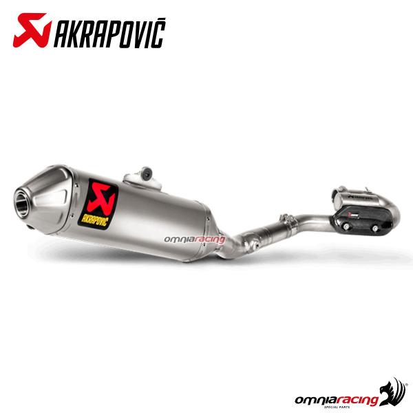 Kawasaki kx 450 F 09-15 exhaust Akrapovic Evolution Titanium not approved 
