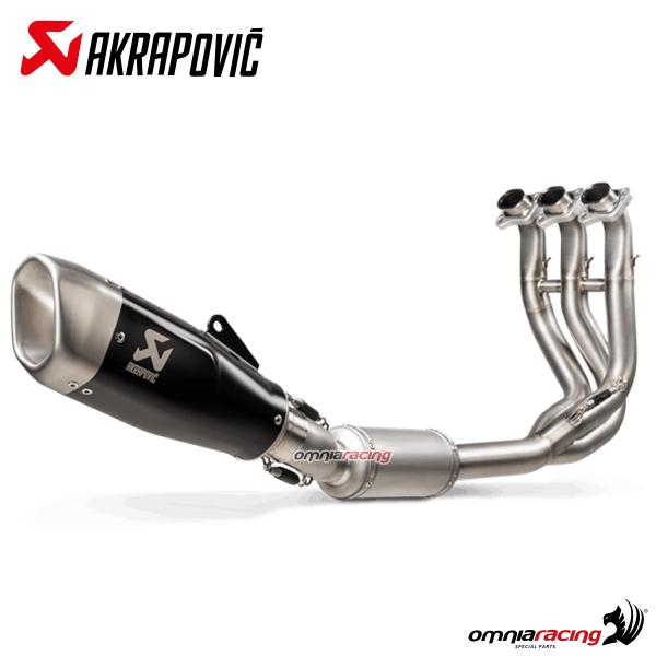 Scarico completo Akrapovic titanio racing Triumph Trident 660 2021-2024