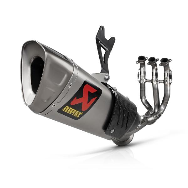 Akrapovic complete exhaust Evolution titanium racing Triumph Street Triple 765S/R/RS 2025