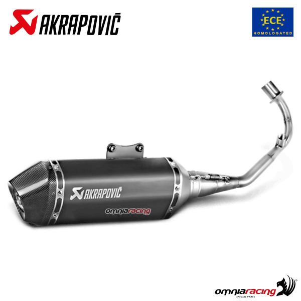 Details about   Mivv Approved Complete Exhaust Urban Steel for Piaggio Mp3 125 2006 > 2007