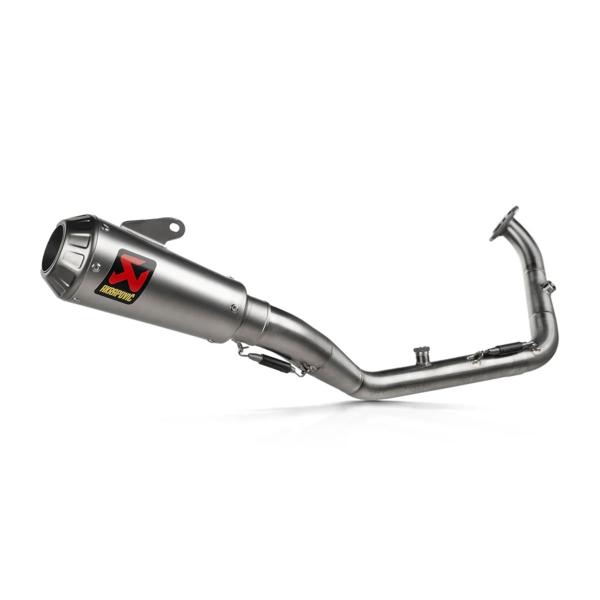 Akrapovic complete exhaust Yamaha R15 2024-2025 titanium racing
