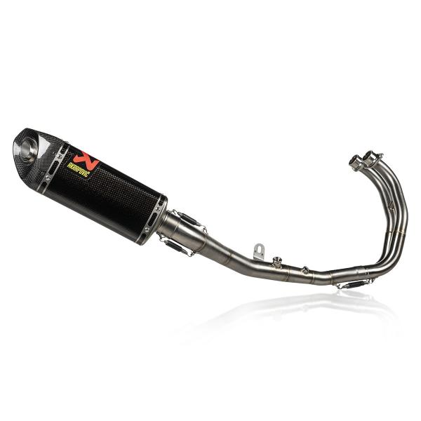 Akrapovic complete exhaust carbon racing Yamaha R3 2025