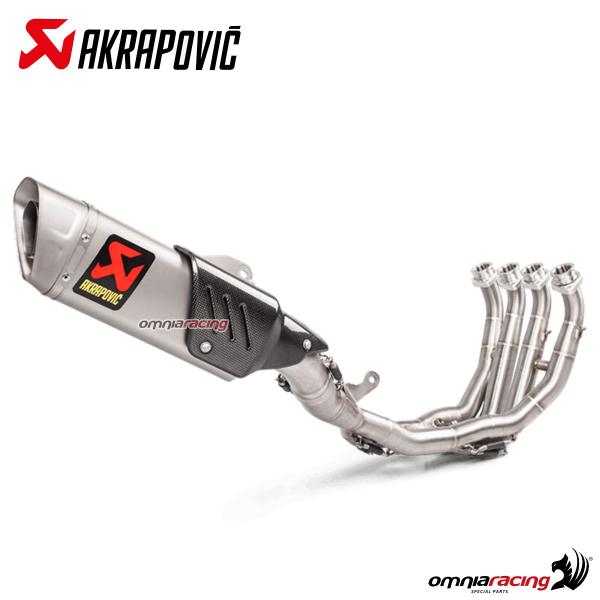 Akrapovic complete exhaust Evolution titanium racing Yamaha R6 2017-2023