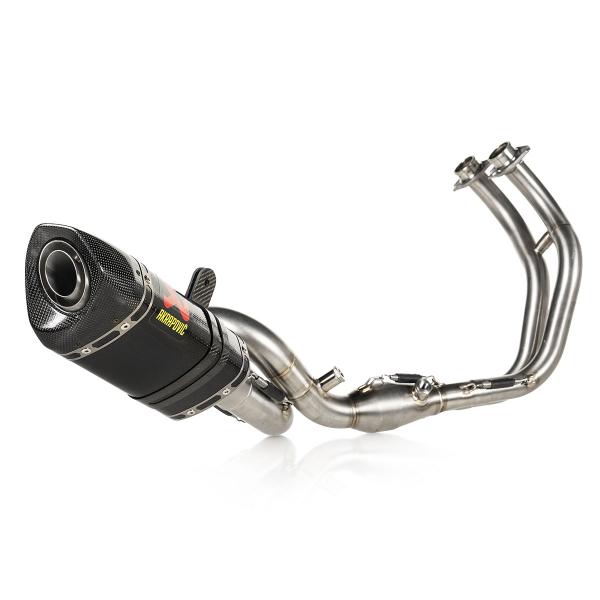 Akrapovic complete exhaust carbon racing Yamaha MT07/FZ07 2025
