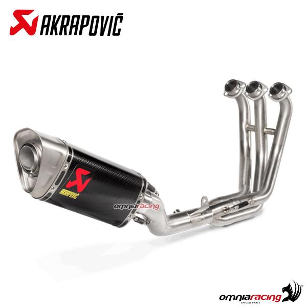 Scarico completo Akrapovic carbonio racing Yamaha MT09/FZ09 2021-2023