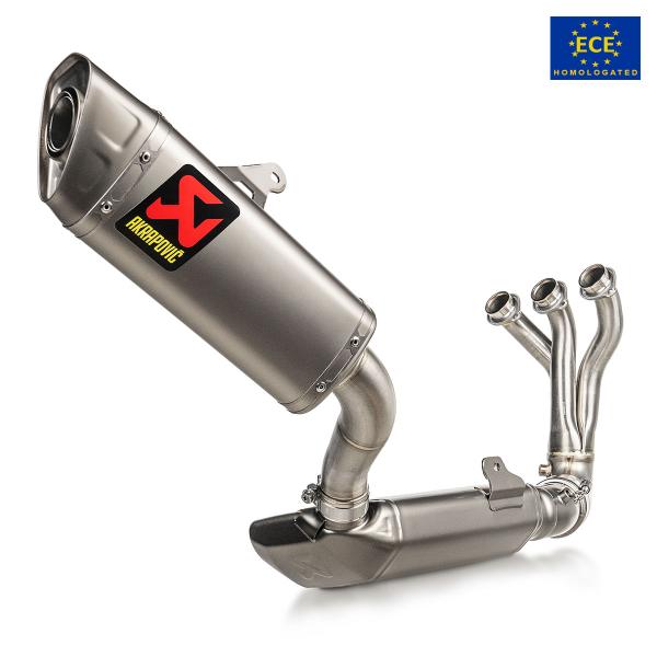 Scarico completo Akrapovic omologato titanio Yamaha R9 2025