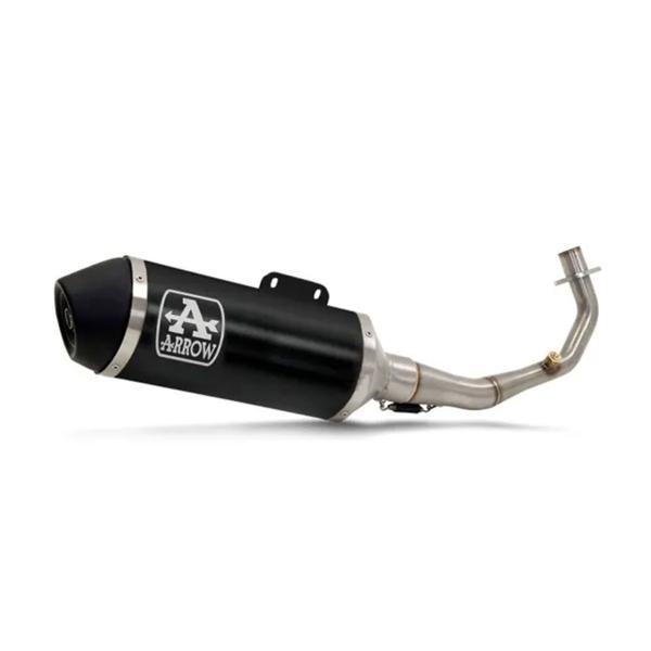 Arrow Racing black aluminum Urban complete exhaust Honda ADV 350 2025-2026