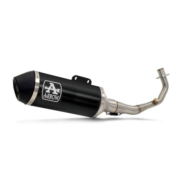 Arrow Racing black aluminum Urban complete exhaust Honda ADV 350 2025-2026
