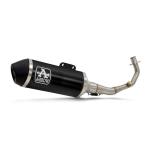 Scarico completo Arrow Urban alluminio nero Racing Honda SH350 2025-2026