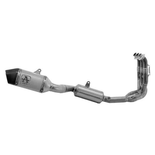 Arrow Racing titanium Veloce complete exhaust Triumph Daytona 660 2024-2025