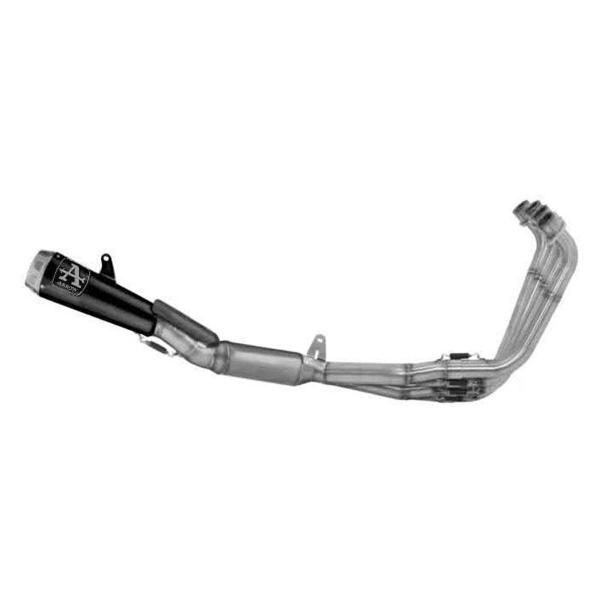 Arrow Racing black steel Pro-Race complete exhaust Honda CBR650R 2024-2025