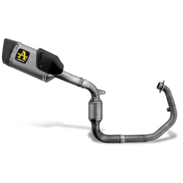 Arrow full system exhaust Competition Pista titanium racing KTM RC390 2022-2023