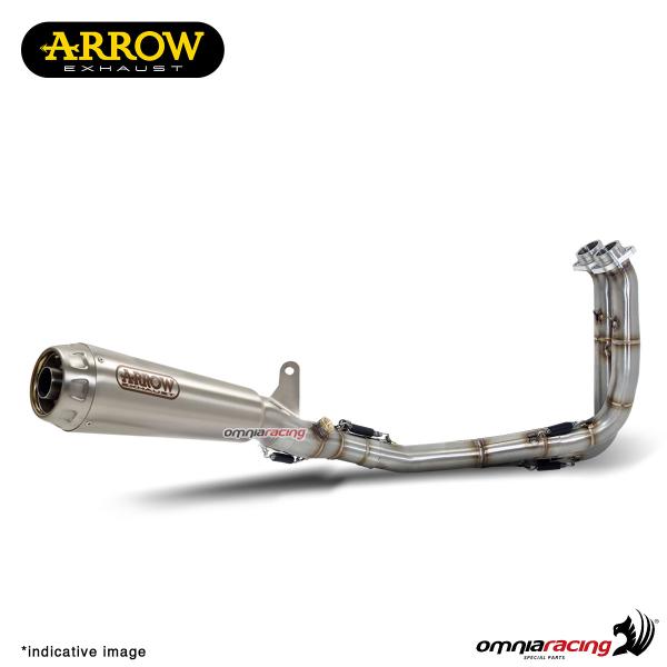 Arrow Pro-Race full system exhaust racing in steel for Yamaha Tracer 700 2020>2022