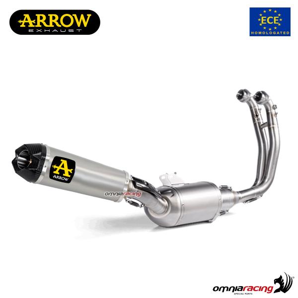Arrow full system exhaust approved Indy Race in titanium for Aprilia RS660 2020>2023