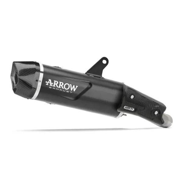 Arrow approved catalyzed black aluminum Indy Race EVO complete exhaust Yamaha Tracer 9 2025
