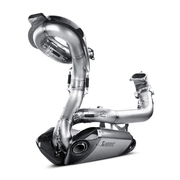 Akrapovic full exhaust Ducati Streetfighter V2 2022-2024 titanium racing