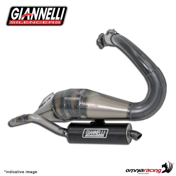 Full Giannelli Vintage muffler and exhaust for Piaggio Vespa special 50/75/100/125 ET-3 Racing