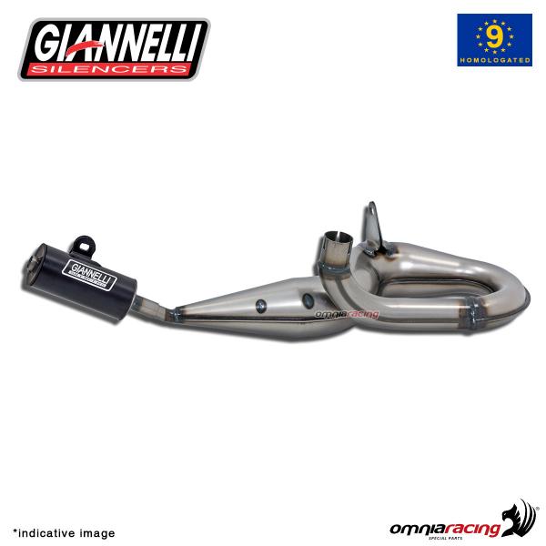 Full Giannelli Vintage muffler and exhaust homologated for Piaggio Vespa 150PX
