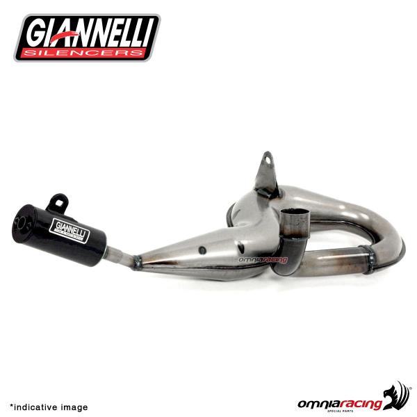 Marmitta e silenziatore Giannelli Vintage completa non omologata per Piaggio Vespa 200PX