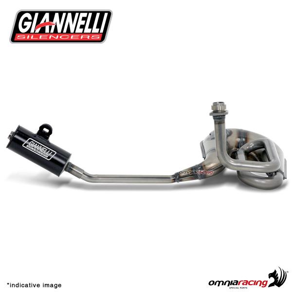 Marmitta e silenziatore Giannelli Vintage completa non omologata per LML Star 125/150 4T