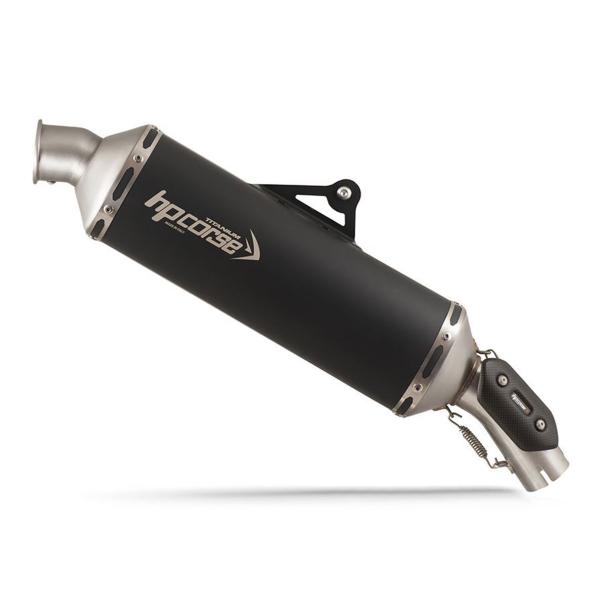 Scarico HPcorse SP-1 titanio nero omologato Aprilia Tuareg 660 2021-2024