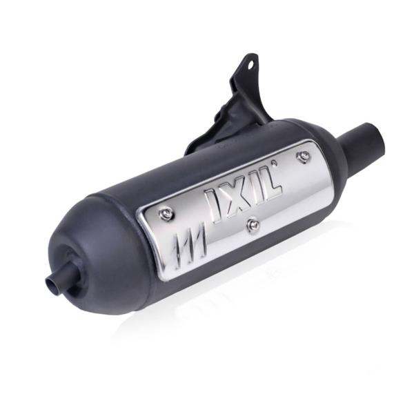 Scarico completo IXIL SCCL 2-Stroke Scooter acciaio nero racing Honda Vision 50