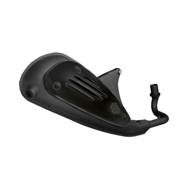 Leovince SitoPlus steel/Black HS Racing full exhaust Liberty 50 iGet 3V 4T 2016-2017