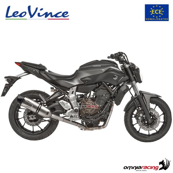 LeoVince SBK – Impianto Di Scarico Sportivo Per Yamaha XJ6 (2009-2012) – Omologato CE, Con DB Killer, In Alluminio/carbonio/titanio - 5