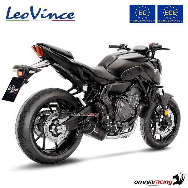 Leovince LV One Evo Black Edition Yamaha X-max 300/Tech Max 21-22 Ref:14376eb Not Homologated Stainless Steel&carbon Muffler Silver