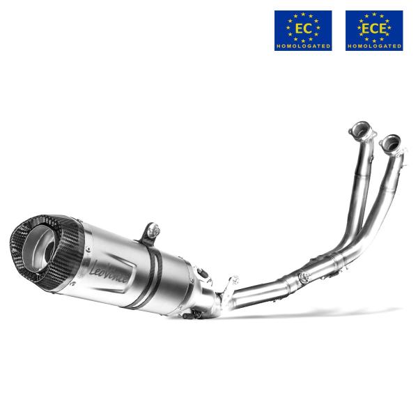 Leovince LV ONE EVO complete exhaust steel approved Kawasaki Ninja 650 2021-2024