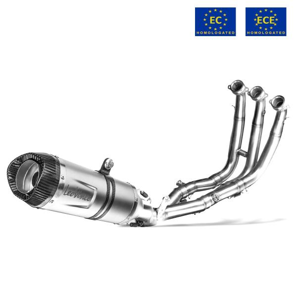 Leovince LV ONE EVO complete exhaust steel approved Triumph Tiger Sport 660 2022-2024