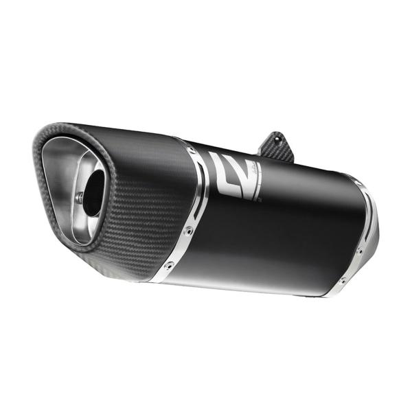 Leovince LV14R black steel Racing full exhaust CB650R Neo Sports Cafe 2019-2025