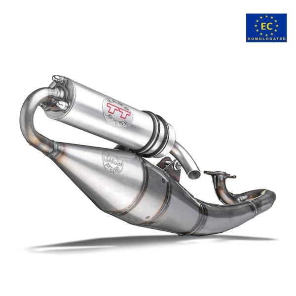 Leovince Hand Made TT complete exhaust aluminium approved Malaguti F12 Phantom 50 2000