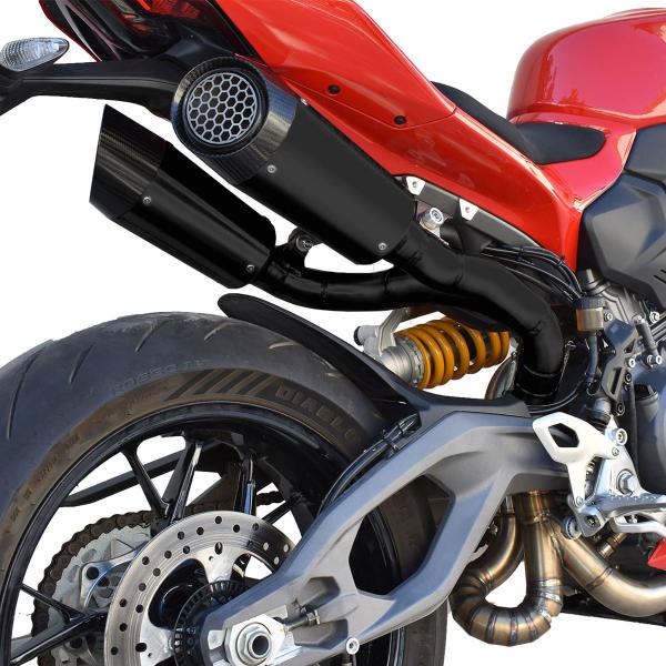 Scarico completo MT-Race Ducati Panigale V2 2025 GP1R Titanio Nero Racing