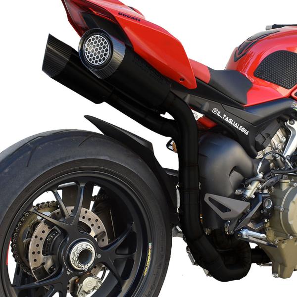 Scarico completo MT-Race Ducati Panigale V4 2020-2024 GP1R Acciaio Nero Racing